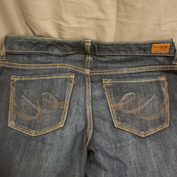 X2 QUALITY DENIM JEANS CAPRIS - Picture 6 of 8